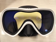 GULL-Luvos-Black-Silicon-Mask-UV420CUT-AR-Amber-Matte-Glass-White-GM-1248-MTGWT