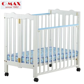 C-MAX 摺合式嬰兒床 #0114(附送3吋床褥) (兩色選)