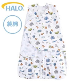 美國Halo Swaddle 二合一嬰兒包被睡袋-純棉 1.5TOG-大堡礁