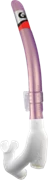 Gull Super Bullet Mini White Silicon Snorkel-Fairy Pink