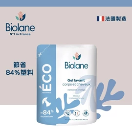 法國Biolane 貝兒 2合1沐浴/洗髮啫喱-補充裝 500ml