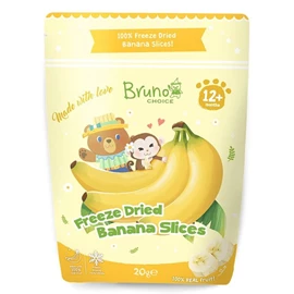 Bruno Choice 小熊寶樂 冷凍乾-厚切香蕉片 20g