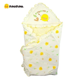 台湾黄色小鸭 冬季包巾-黄色