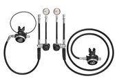 Scubapro Sidemount Regulator Kits -MK25DIN/G260 (1x64cm+ 1x210cm LP)  2xPG 