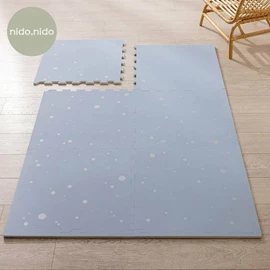 台灣nido.nido 安全地墊-銀河熠熠 6片裝+10片邊條