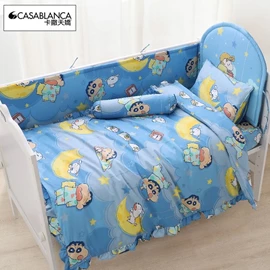 【Casablanca】婴儿床上用品套装(12件装)-蜡笔小新