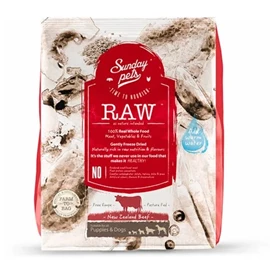 Sunday Pets 凍乾狗糧/ 幼犬及成犬 牛肉 454g