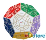 Triple Crazy Megaminx in original plastic color (limited edition)