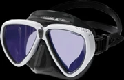  Gull Mantis LVR Black Silicon Mask-MT Glass White
