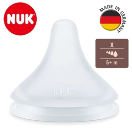 德國Nuk Perfect Match 超柔母感矽膠奶嘴/ X孔 兩個裝