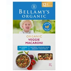 Bellamy's Organic 貝拉米 有機雜菜通心粉/ 175g