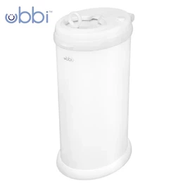 美國Ubbi 防味防臭尿片桶-啞白色