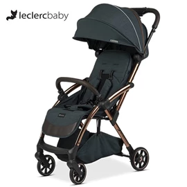 荷蘭Leclerc Influencer™ Air 自動收摺嬰兒手推車/ 牛仔藍