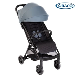 美国Graco Myavo 轻量型秒收婴儿手推车-雾蓝