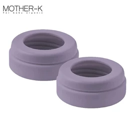 韓國Mother-K 奶瓶水杯共用奶嘴環(伸縮款用)-2入 紫色