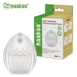 紐西蘭Haakaa 貝殼穿戴式矽膠吸奶器/ 75ml