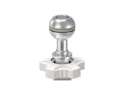 AOi Cold Shoe Mount Base to Ball Mount - 02 (Silver Color)