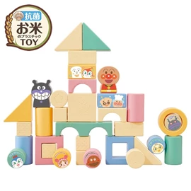 麵包超人 天然大米積木-33件