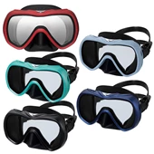 Gull Luvos Black Silicone UV380CUT AR IR Clear