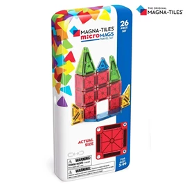 Magna-Tiles MicroMAGS 迷你磁力積木/ 旅行套裝 26片