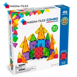 Magna-Tiles 磁力積木-MicroMAGS 組合套裝 46片