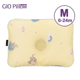 韩国Gio Pillow 超透气护头型 婴儿枕头-M码 派对小象