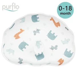 英國Purflo Dupont 嬰兒透氣枕-Safari