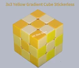 Yellow Gradient 3x3x3 Cube Stickerless