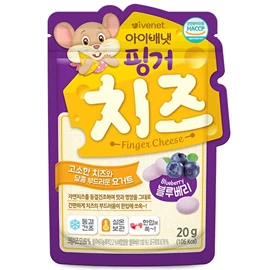 韩国Ivenet贝贝 营养芝士粒/ 蓝莓味 20g
