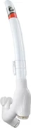  Gull Super Bullet Mini Black Silicon Snorkel Super White