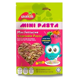 Gnubkins 迷你蔬菜意粉/ 宽条面 120g