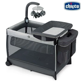 Chicco Lullaby Zip 多功能豪華遊戲嬰兒床/ Driftwood
