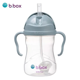 澳洲b.box 防漏吸管學飲杯/ PPSU 海洋藍 240ml