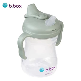 澳洲b.box 鴨嘴學飲杯/ 鼠尾草 240ml