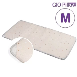 韓國GIO 二合一有機棉超透氣排汗床墊-M碼 60x120cm 伯爵山丘