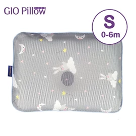 韓國Gio Pillow 超透氣護頭型 嬰兒枕頭-S碼 月亮兔