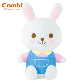 日本Combi 4合1搖擺互動錄音玩具/ Lula Rabbit