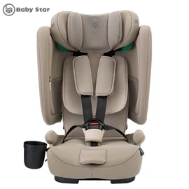 Baby Star Sereno 可折疊成長型汽車座椅/ 摩卡色