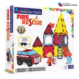 Magna-Tiles 磁力積木-火警救援套裝 27片