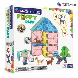 Magna-Tiles 磁力積木-小狗樂園套裝 27片