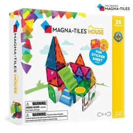 Magna-Tiles 磁力積木-小屋 28片