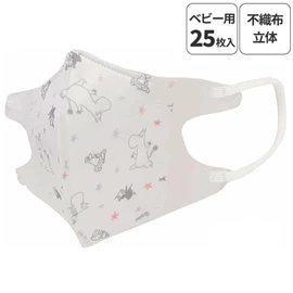 日本Skater 布料3D口罩(2-3歲)-姆明 20個裝