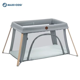 荷蘭Maxi Cosi Calao Light 2合1 超輕嬰兒網床-淺灰色