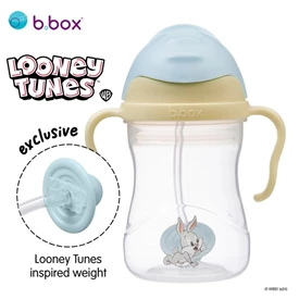 澳洲b.box 防漏吸管学饮杯/ PP 冰淇淋黄 240ml