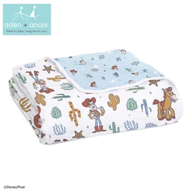 美國Aden+Anais 四層純棉紗布毯/ Toy Story