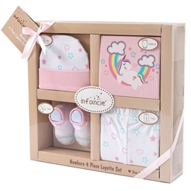 infancie 初生婴儿4件装礼盒-独角兽