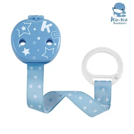 台灣KuKu Duck 奶嘴鏈+收藏盒(多色選)