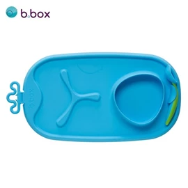 澳洲b.box roll + go 隨行矽膠餐墊連餵食匙(多色選)