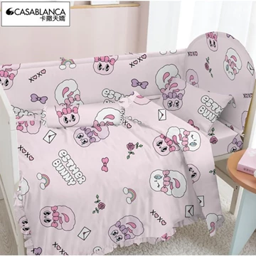【Casablanca】婴儿床上用品套装(12件装)-Esther Bunny