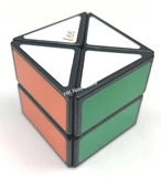 Lee Fisher Cube 2x2x2 Black Body (6 color stickers)